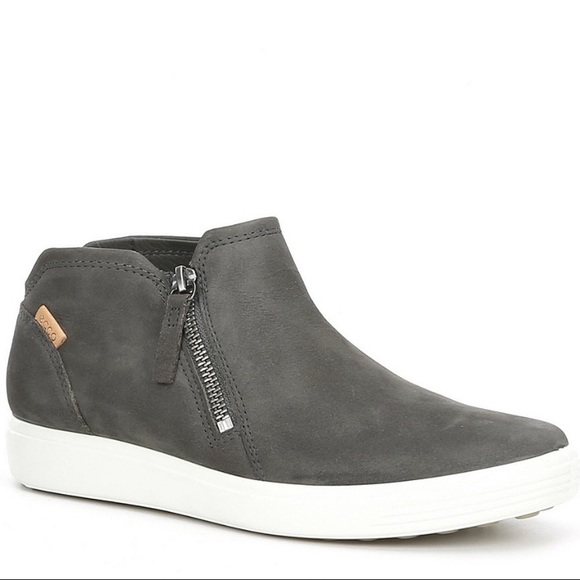 Ecco Shoes - ECCO Soft Low Cut Zip Bootie Sneakers